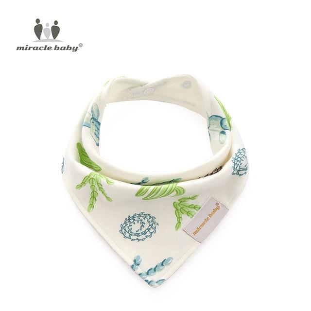 Baby swaddle blanket with cap white swaddle wrap featuring blue-green seaweed print Stevvex on Tampa Home & Garden Store