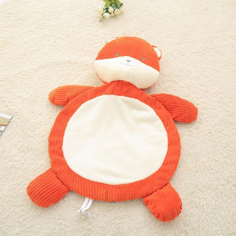 Plush climbing carpet play mat for kids, orange animal with white belly on Tampa Home & Garden Store