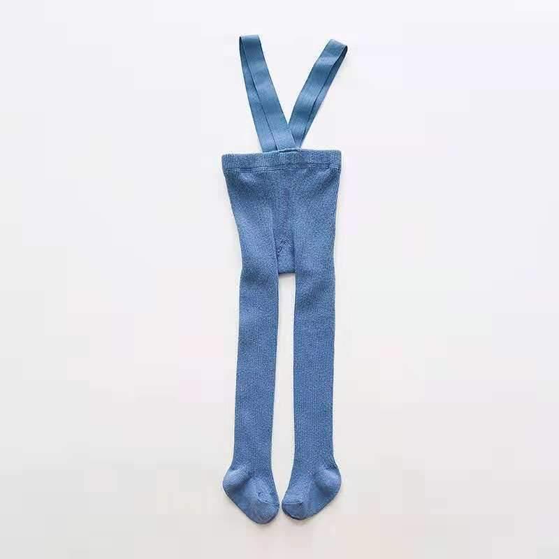 Newborn baby pants with high waist cross belt suspenders in blue by Stevvex on Tampa Home & Garden Store
