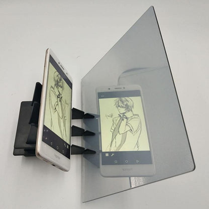 Stevvex kids LED projection drawing copy board with white phone mounted for tracing on panel on Tampa Home & Garden Store