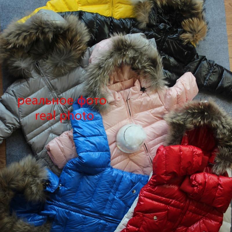 Stevvex baby winter snowsuits with fur hood pink blue red gray, 4-piece puffer set on Tampa Home & Garden Store