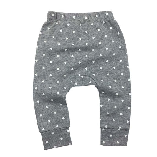 Baby pants Stevvex grey polka-dot 6-24m baby bottoms on Tampa Home & Garden Store