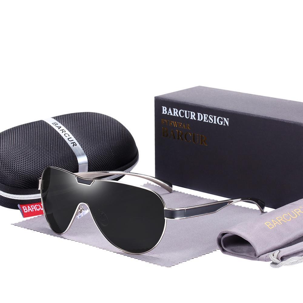 Barcur Design polarized driving sunglasses by Stevvex with UV400 protection, metal frame on Tampa Home & Garden Store