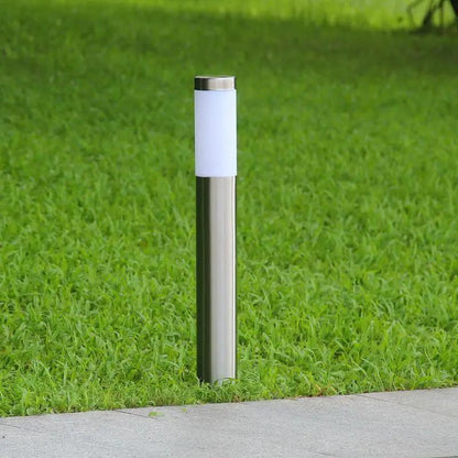 Solar Luxury LED Stainless Steel Lamp for Garden