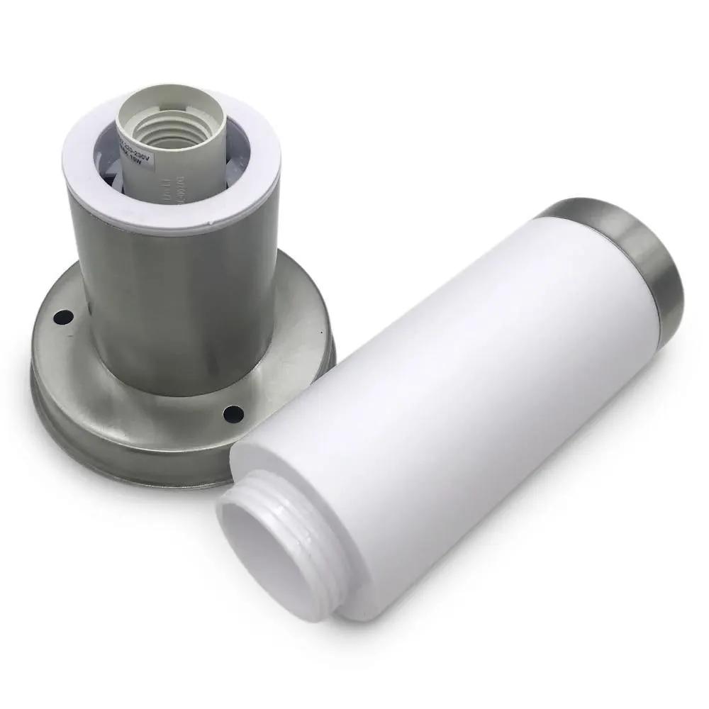 Solar Luxury LED Stainless Steel Lamp for Garden