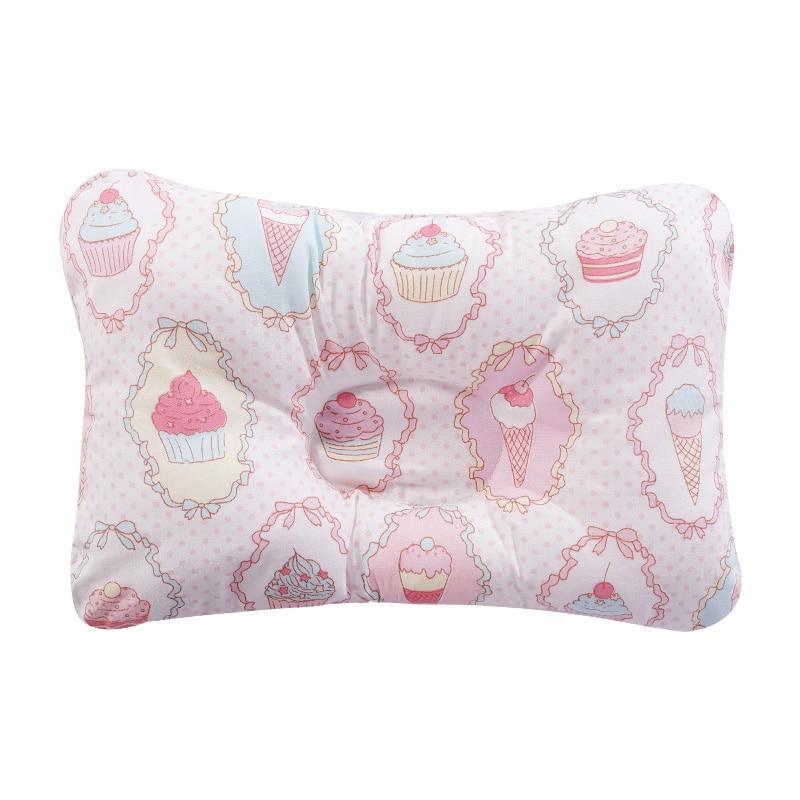 Nursing pillow for baby in pink cupcake animal-print pattern by Stevvex ST15BY18526JNOOP on Tampa Home & Garden Store