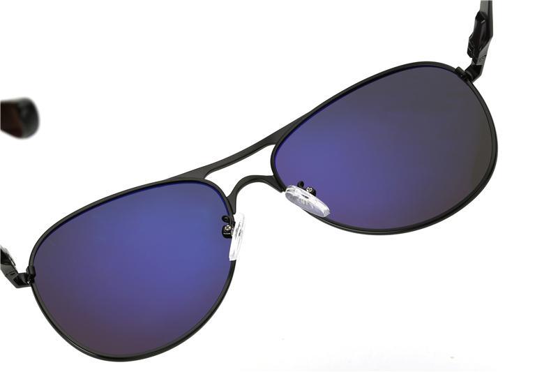 Stevvex STS9NC17823GXS polarized aviator sunglasses with blue-purple UV400 lenses on Tampa Home & Garden Store