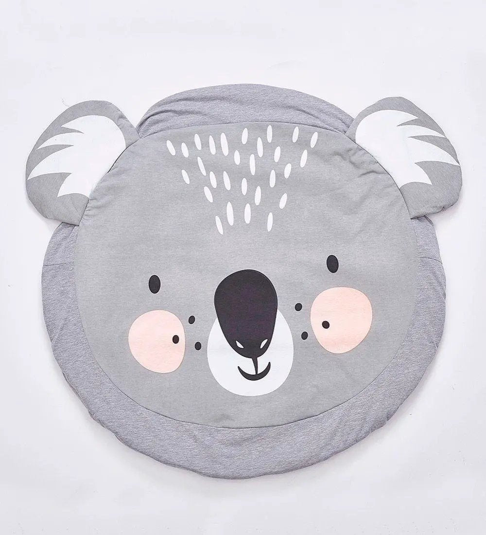Cartoon Animal Baby Play Mat for Crawling