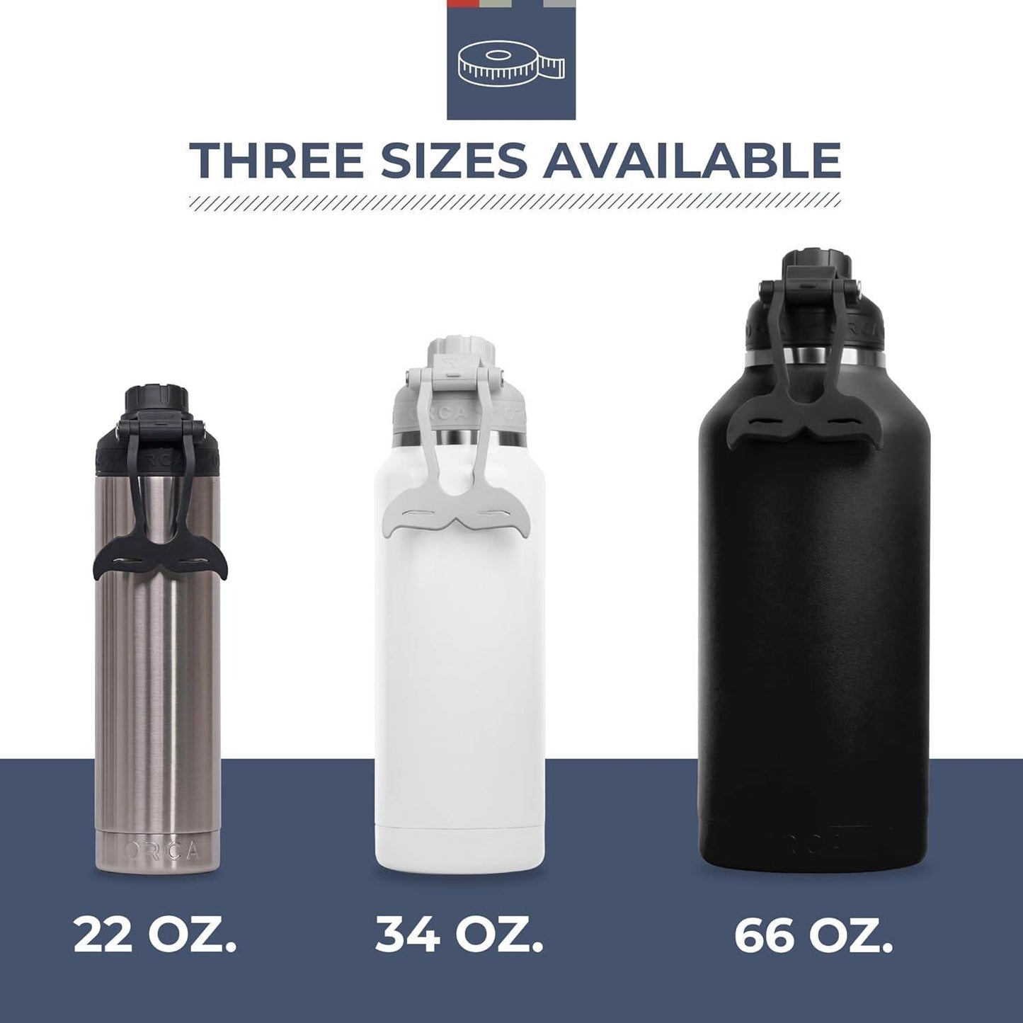 HYDRA™ 22OZ Water Bottle & Silicone Handle - Tampa Home & Garden Store