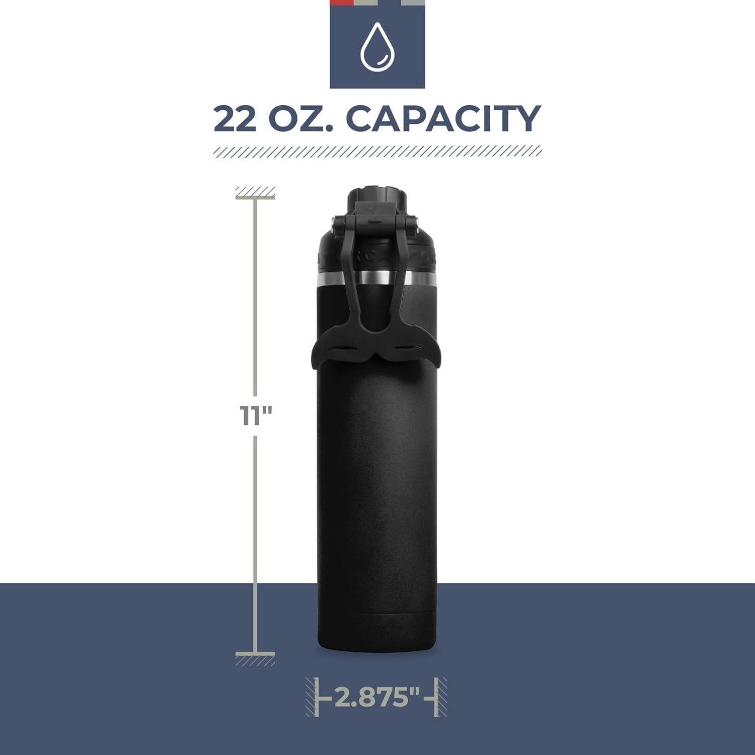 HYDRA™ 22OZ Water Bottle & Silicone Handle - Tampa Home & Garden Store