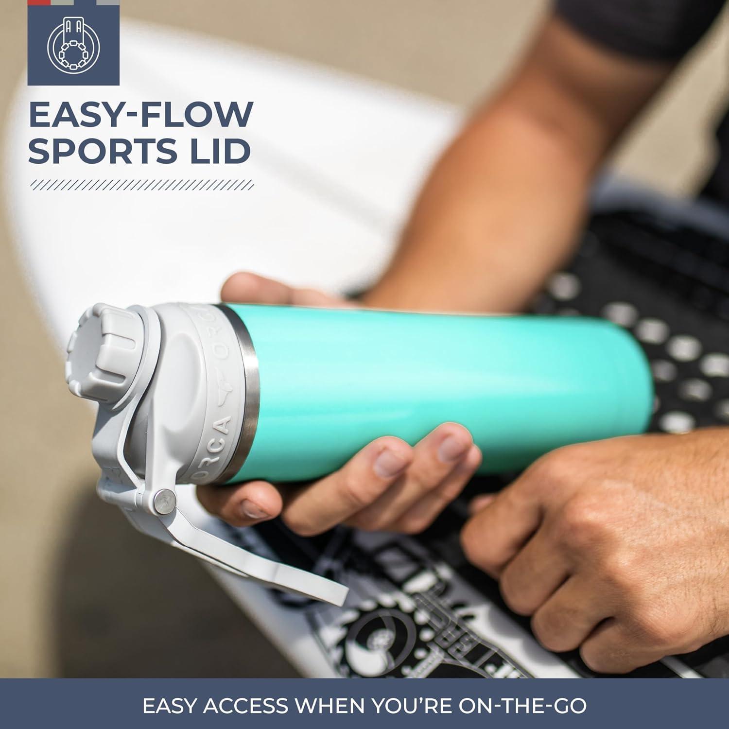 HYDRA™ 22OZ Water Bottle & Silicone Handle - Tampa Home & Garden Store