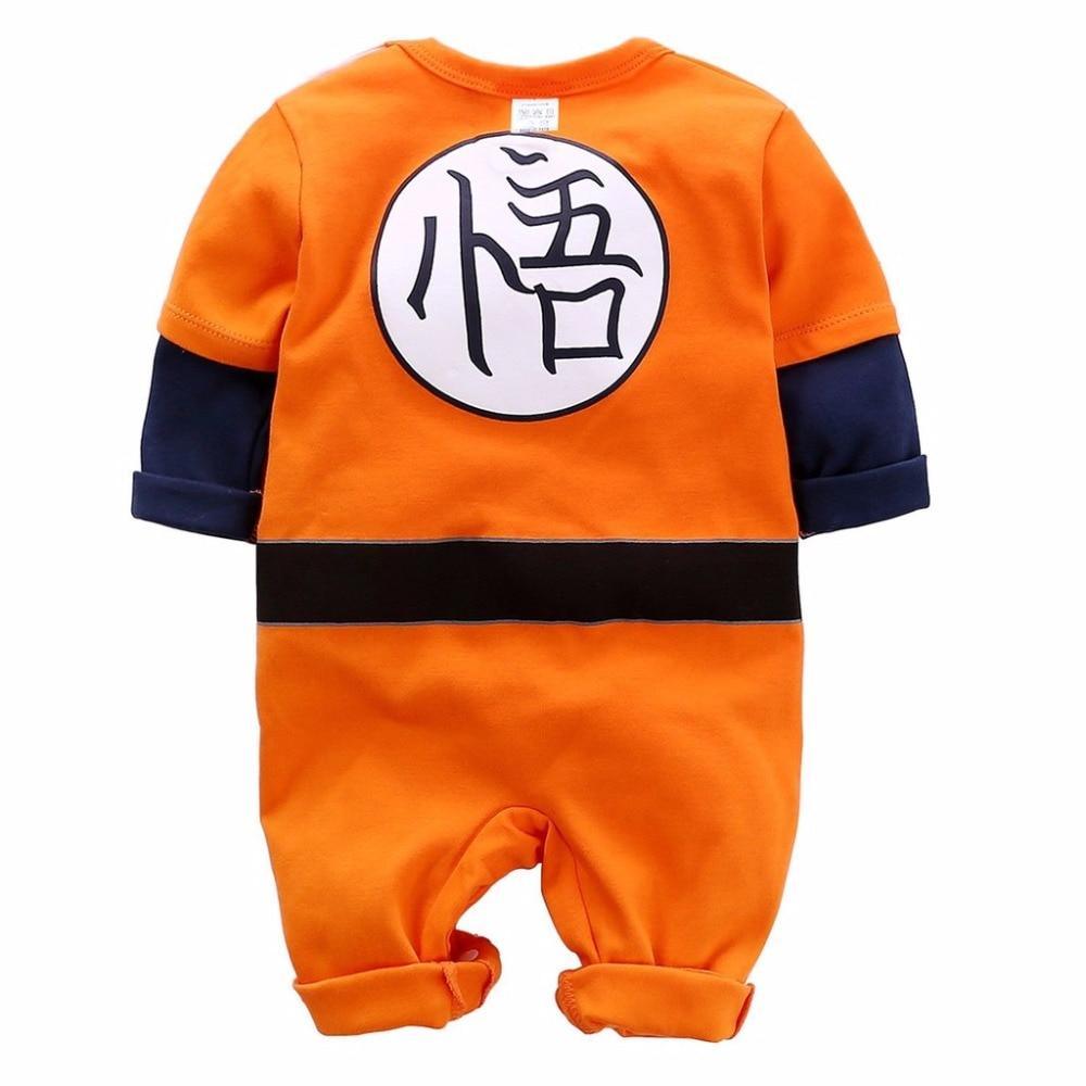 Stevvex baby romper orange with navy sleeves and black waist stripe Dragon emblem circle on Tampa Home & Garden Store