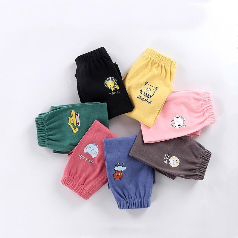 Baby Winter Pants Trousers 8-color set for kids, Stevvex cotton pants with cute embroidery on Tampa Home & Garden Store