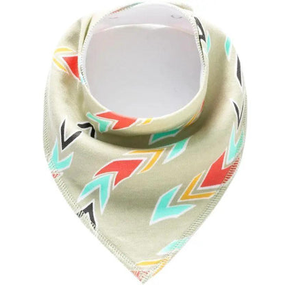 Baby Bandana Bibs Triangle Scarf Cotton for Kids