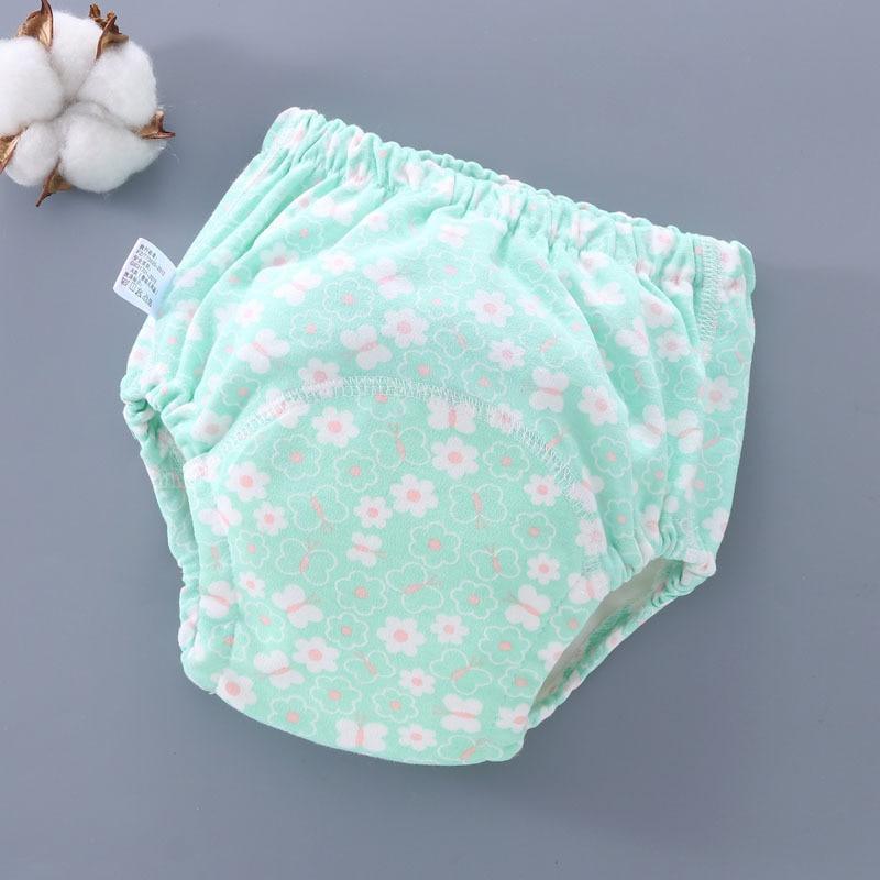 Stevvex baby training pants, mint green gauze diaper cover, 6-layer reusable diaper on Tampa Home & Garden Store