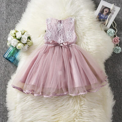 Baby dress by Stevvex with lace bodice and lavender tulle skirt on Tampa Home & Garden Store