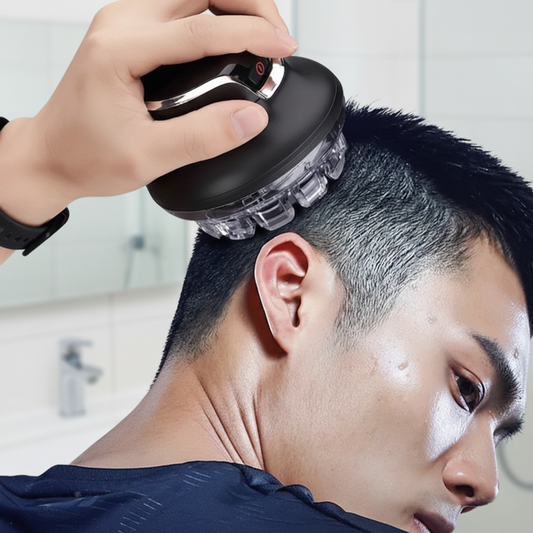 GroomEase | Hair Trimmer for Men with Rounded Safety Blade | Cordless & USB-C Rechargeable for Precise Grooming - Tampa Home & Garden Store