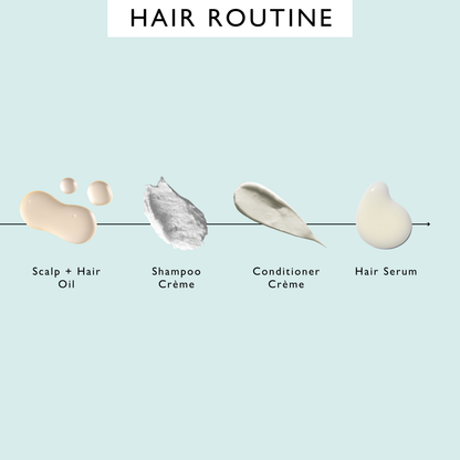 Hair Oil and Serum Duo UpCircle on pale blue background on Tampa Home & Garden Store