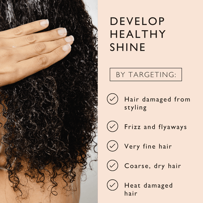 Hair Serum UpCircle with fermented rice water and baobab for textured curls on Tampa Home & Garden Store