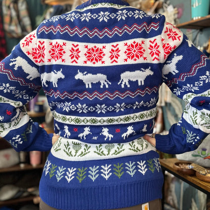 Hairy Highland Coo Ugly Christmas Sweater - Tampa Home & Garden Store