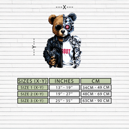 Half Cyborg Bear Wall Decor – Edgy Robo Teddy with Attitude-KAFUVM022 - Tampa Home & Garden Store