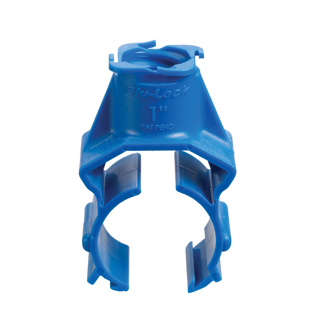 Orbit Blu-Lock 1in saddle with 1/2in barb adapters, blue irrigation connectors, 2-pack on Tampa Home & Garden Store