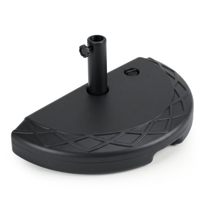 Half Round Umbrella Base Fillable Water and Sand