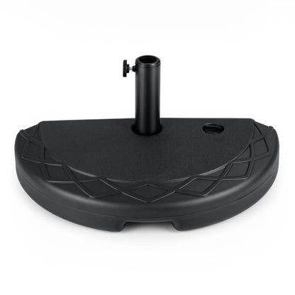 Half Round Umbrella Base Fillable Water and Sand