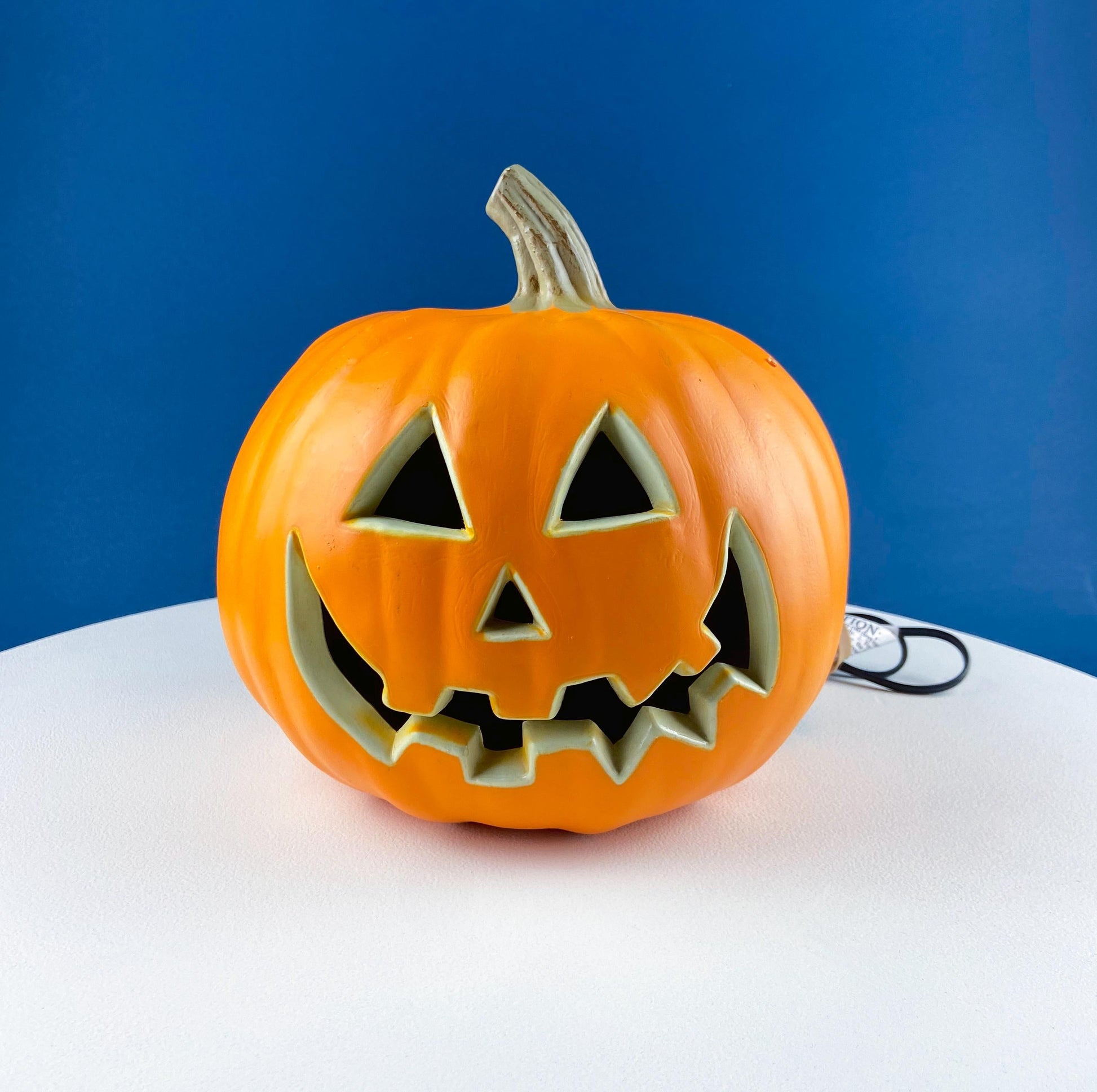 Halloween Lantern Grinning Pumpkin with Light. Fall Porch Window Decor. Home or Retail Celebration. Kids Room. Gift for Him or Her. - Tampa Home & Garden Store