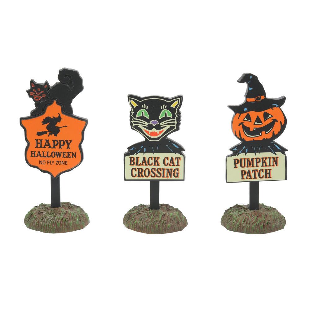 Halloween Signs - Set of 3 - Tampa Home & Garden Store