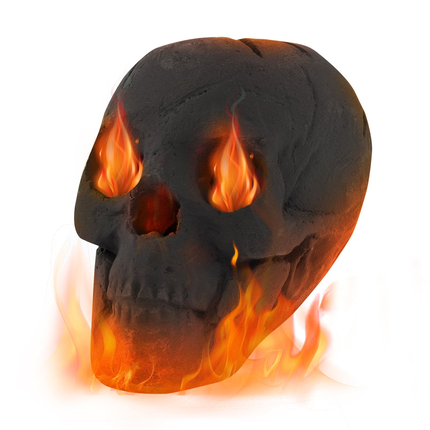 Calavera de Halloween para Fogata - Beige
