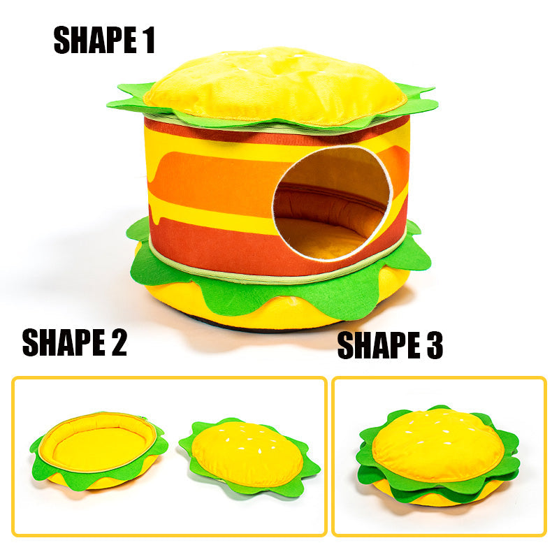 Hamburger French Fries Pet Bed - Tampa Home & Garden Store