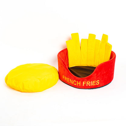 Hamburger French Fries Pet Bed - Tampa Home & Garden Store