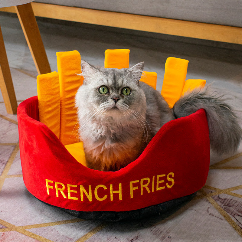 Hamburger French Fries Pet Bed - Tampa Home & Garden Store