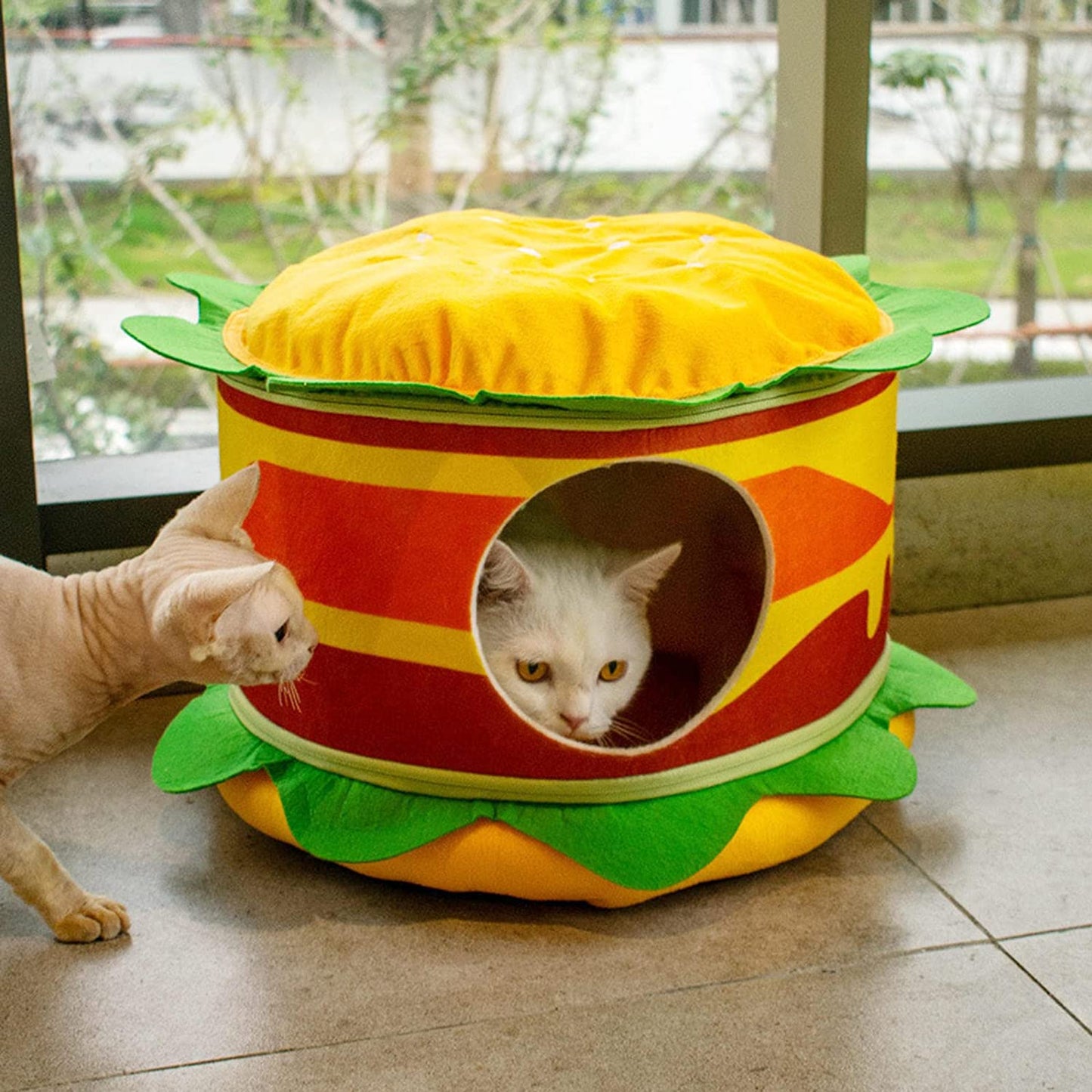 Hamburger French Fries Pet Bed - Tampa Home & Garden Store