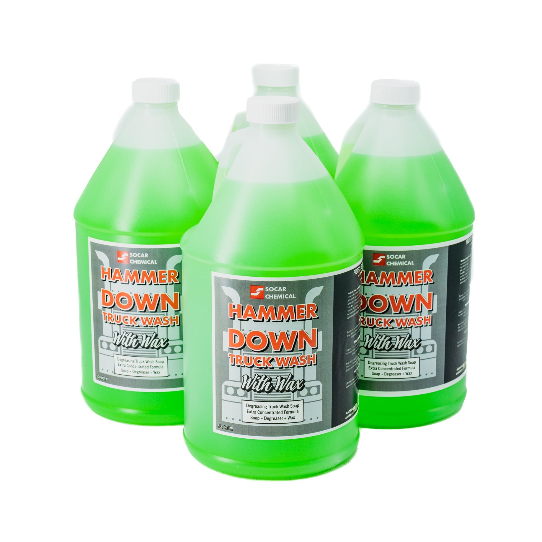 Hammer Down Heavy Duty Truck Wash Soap with Wax - Tampa Home & Garden Store