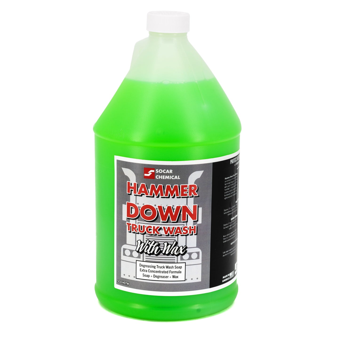 Hammer Down Heavy Duty Truck Wash Soap with Wax - Tampa Home & Garden Store
