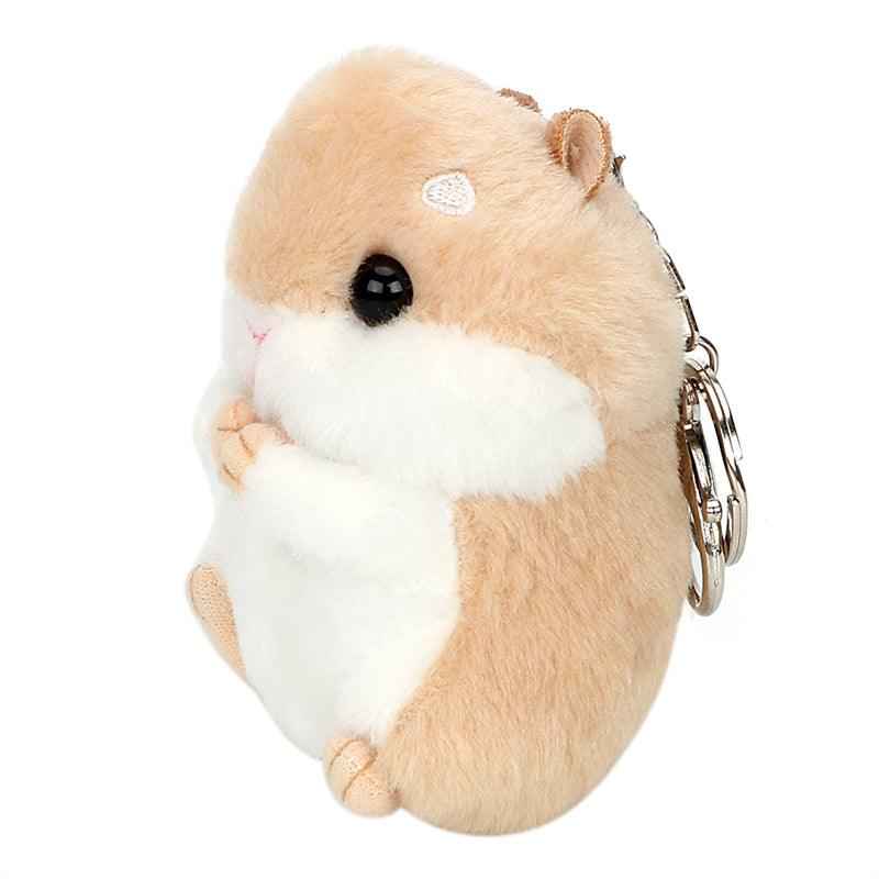 Plush Hamster Backpack Keyring And Bag Charm