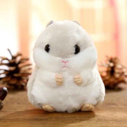 Plush Hamster Backpack Keyring And Bag Charm