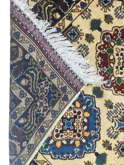 Hand-Knotted Afghani Kashi Wool Rug – 2’9″  x  4’4″ - Tampa Home & Garden Store