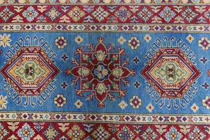 Hand-Knotted Afghani Kazak Wool Rug – 2’9″  x  9’9″ - Tampa Home & Garden Store