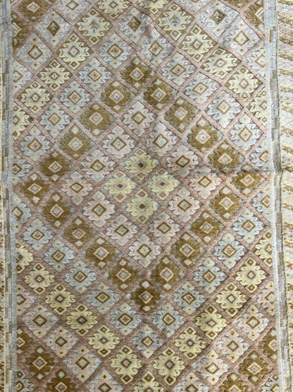 Hand-Knotted Afghani Nakhunak Wool Rug - 4' x 4'11" - Tampa Home & Garden Store