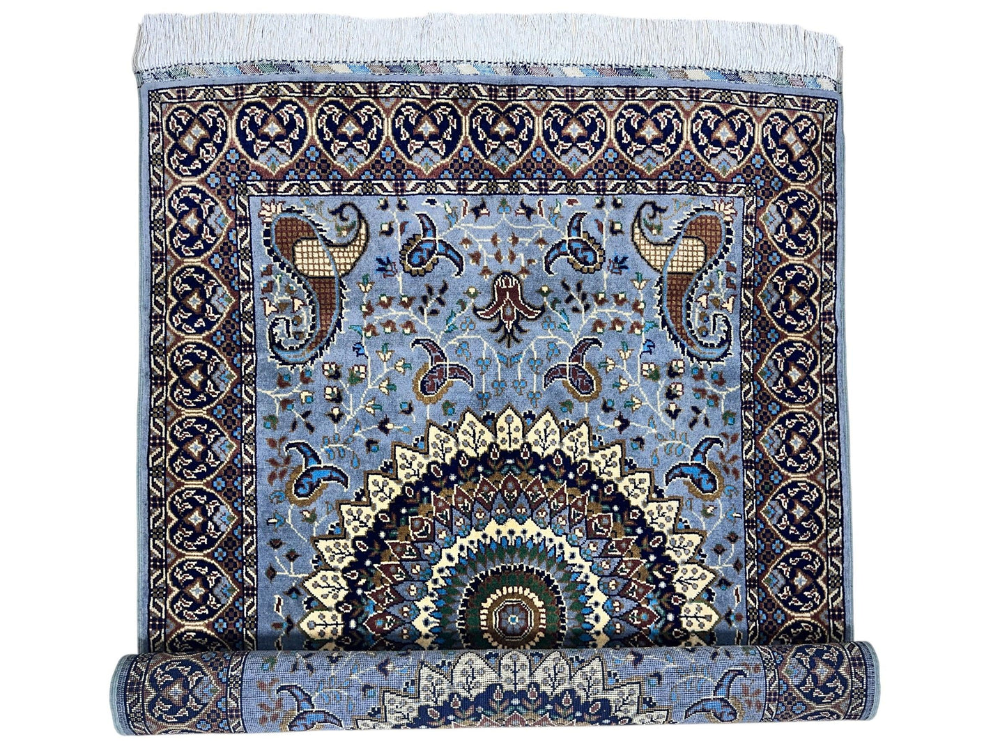 Hand-Knotted Parak Rug – Gray, 40” x 60” | Afghan Wool Rug - Tampa Home & Garden Store