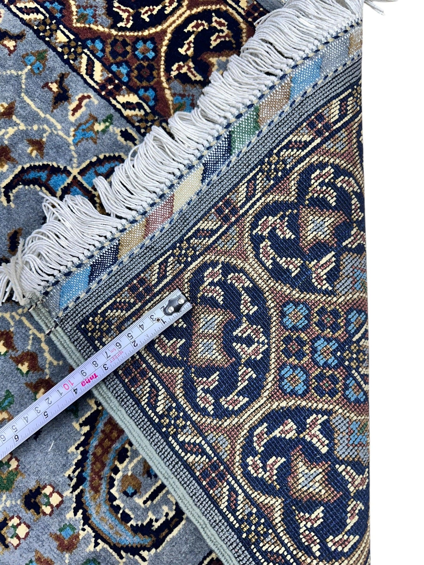 Hand-Knotted Parak Rug – Gray, 40” x 60” | Afghan Wool Rug - Tampa Home & Garden Store