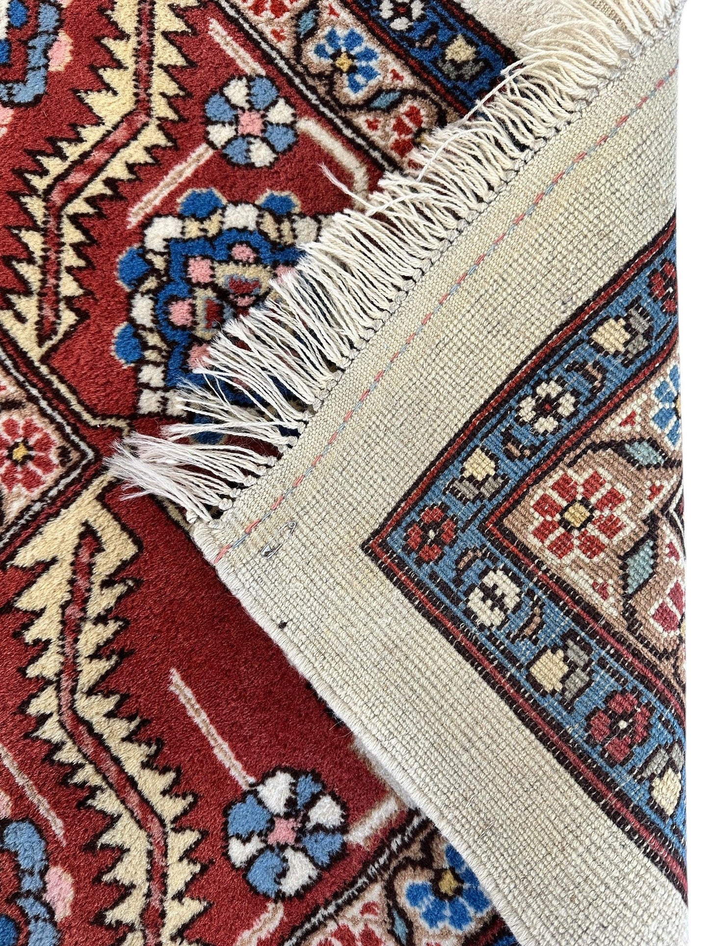 Hand-Knotted Vintage Afghani Serapi Wool Rug – 10'10" x 15'10" – Elegant Traditional Area Rug - Tampa Home & Garden Store