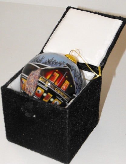 Hand Painted Glass Globe Ornament - The Shelburne Country Store - Tampa Home & Garden Store