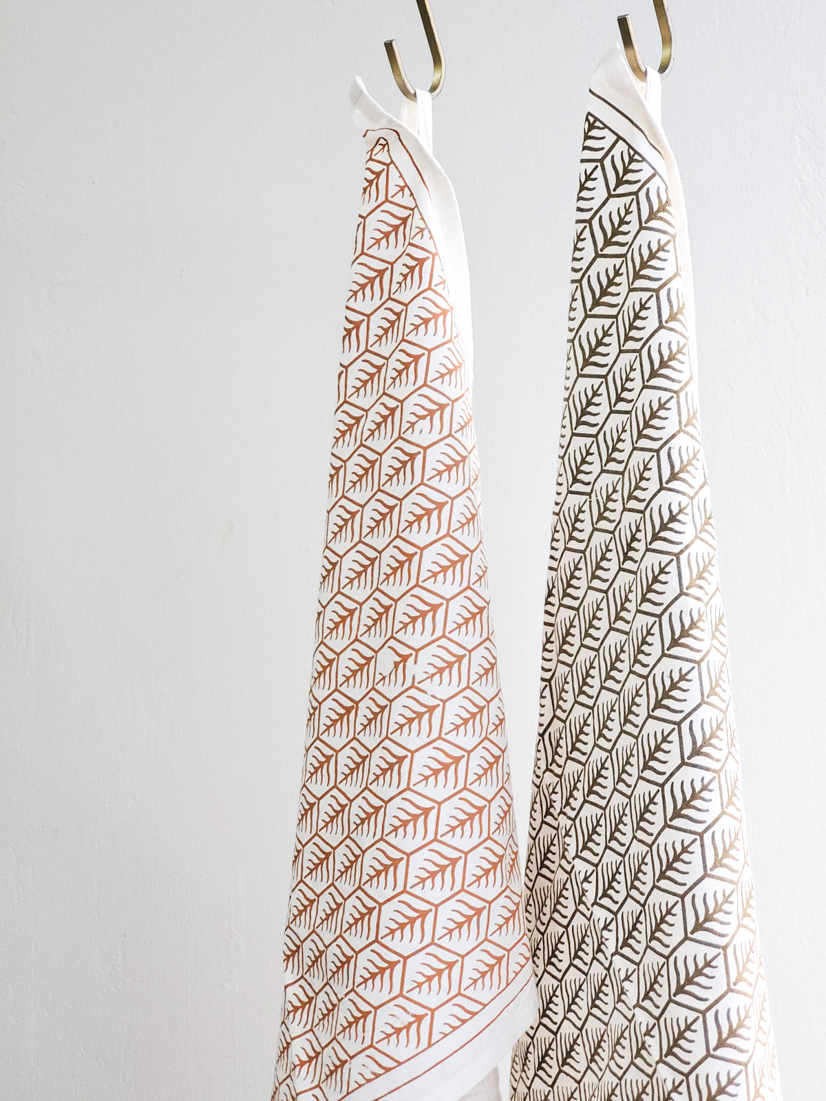 Hand Screen Printed Tea Towel - Set of 2 - Tampa Home & Garden Store
