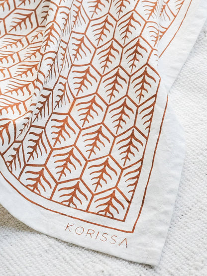 Hand Screen Printed Tea Towel - Set of 2 - Tampa Home & Garden Store