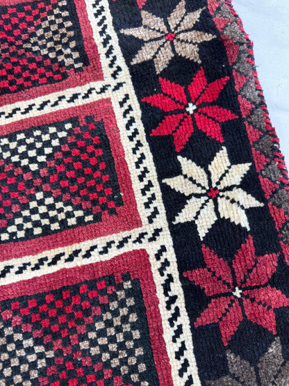 Hand-knotted Persian Tribal Khorramabad Wool Rug 4’3” x 6’10” - Tampa Home & Garden Store
