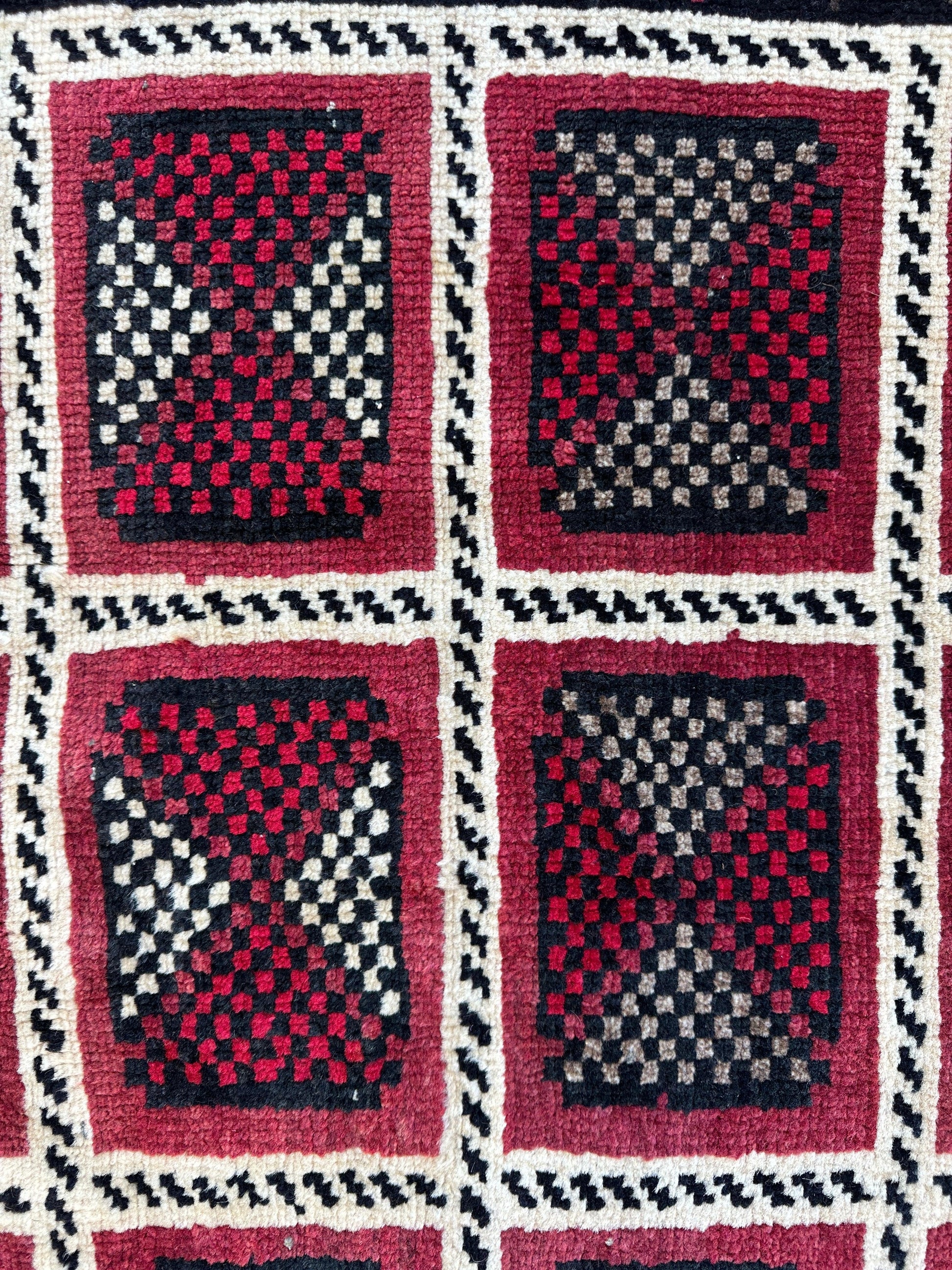 Hand-knotted Persian Tribal Khorramabad Wool Rug 4’3” x 6’10” - Tampa Home & Garden Store